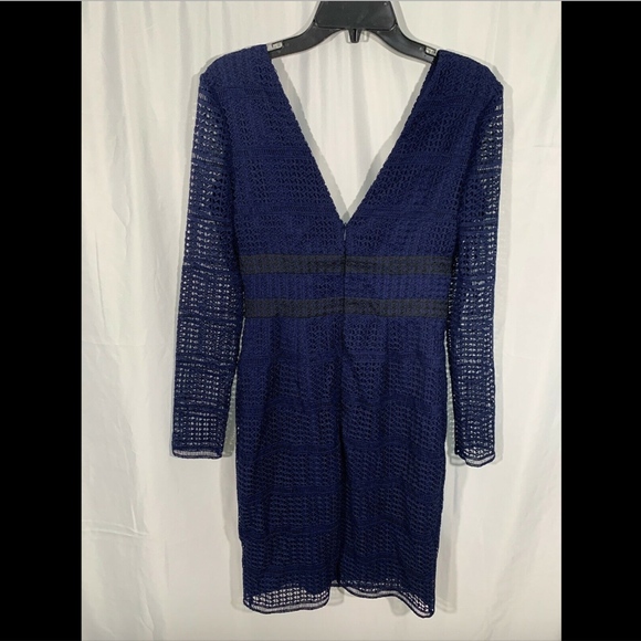 NWT Diane von Furstenberg Crochet Lace Dress SZ 2 - Picture 6 of 8